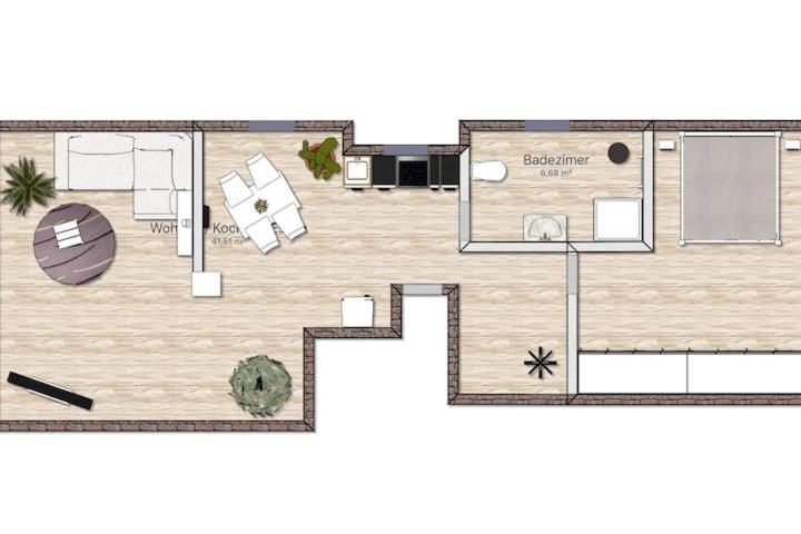 Moderne 2 Zi. - FeWo Weinbergliebe am Tuniberg zwischen Freiburg und Breisach / Frankreich Merdingen Exterior foto